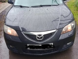 2008 Mazda 3 I (BK) Рестайлинг, чёрный, 480000 рублей, вид 1