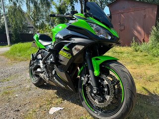 2018 Kawasaki Ninja 650, зелёный, 750000 рублей, вид 4