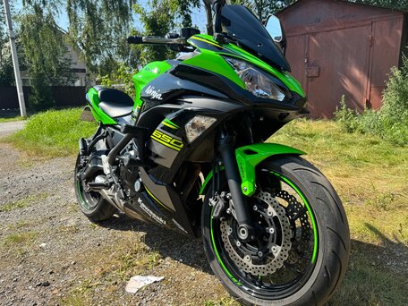2018 Kawasaki Ninja 650, зелёный, 750000 рублей, вид 4