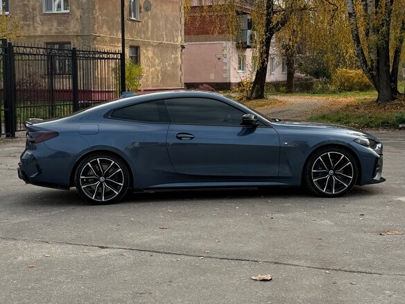 2020 BMW 4 серии 420d xDrive G22, G23, G26, синий, 5500000 рублей - вид 3