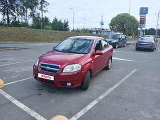 2007 Chevrolet Aveo I Рестайлинг, красный, 250000 рублей, вид 1