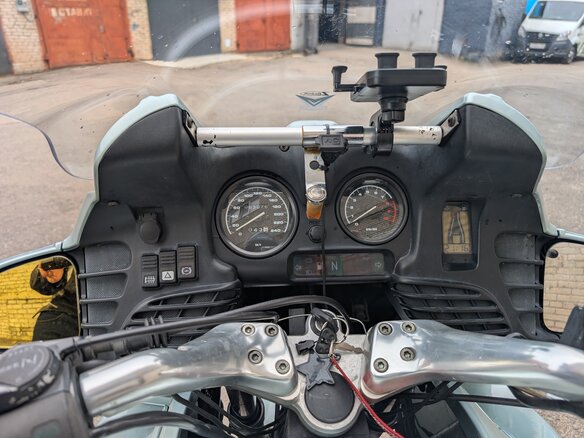 1996 BMW R 1100 RT, зелёный, 350000 рублей - вид 5