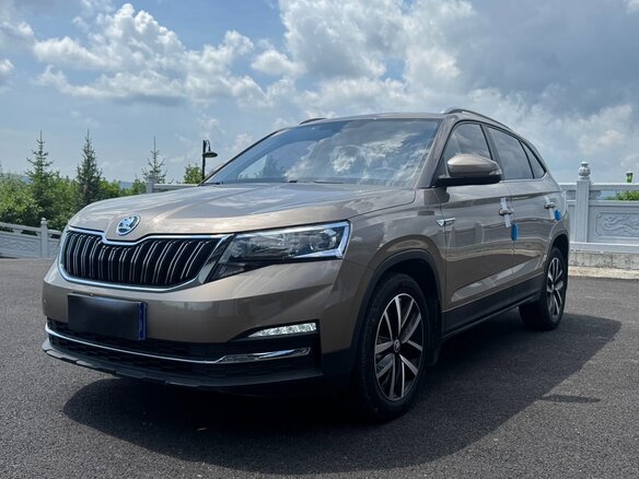 2022 Skoda Kamiq I (China Market), коричневый, 1540007 рублей - вид 1