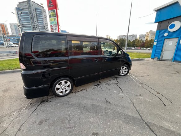 2008 Nissan Serena III (C25), чёрный - вид 11