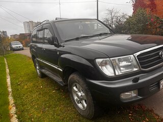 2001 Toyota Land Cruiser 100 Series, чёрный, 1300000 рублей, вид 4