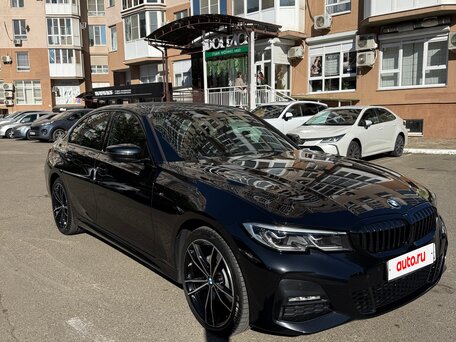 2021 BMW 3 серии 320i xDrive VII (G2x), чёрный, 4000050 рублей, вид 2