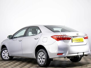 2014 Toyota Corolla XI (E160, E170, E180), серебристый, 1599000 рублей, вид 4