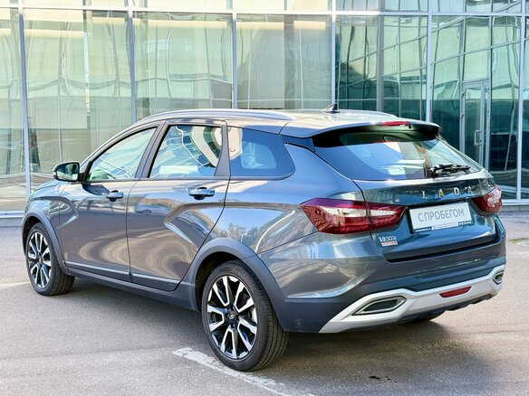 2024 Lada (ВАЗ) Vesta SW Cross I Рестайлинг (NG), серый, 1586000 рублей - вид 6