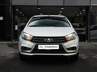 2019 Lada (ВАЗ) Vesta I, серебристый, 650000 рублей, вид 2