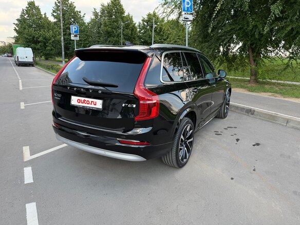 2022 Volvo XC90 II Рестайлинг 1, чёрный - вид 3