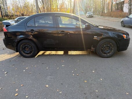 2007 Mitsubishi Lancer X, чёрный, 400000 рублей, вид 1