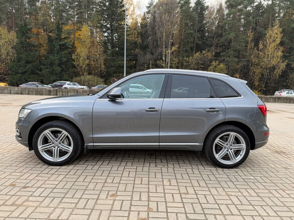 2015 Audi Q5 I (8R) Рестайлинг, серый, 2850000 рублей - вид 3
