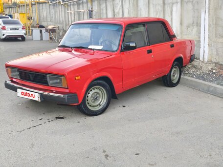 1992 Lada (ВАЗ) 2105, красный, 130000 рублей, вид 3