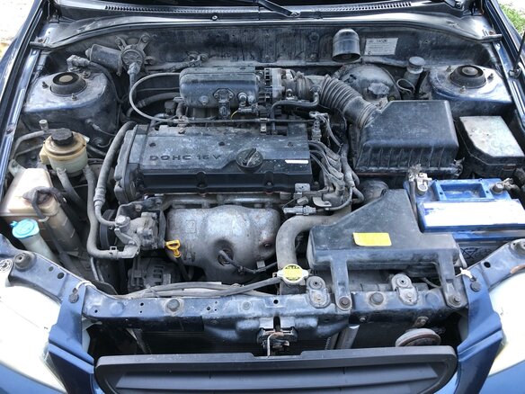 2007 Hyundai Accent ТагАЗ II, синий - вид 9