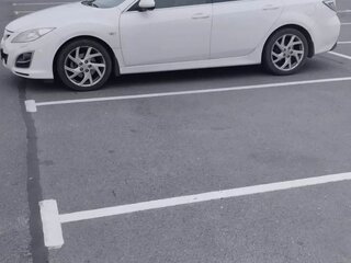 2010 Mazda 6 II (GH) Рестайлинг, белый, 1200000 рублей, вид 5