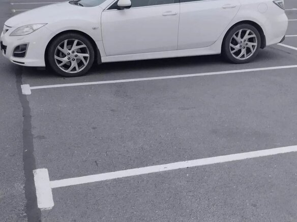 2010 Mazda 6 II (GH) Рестайлинг, белый, 1200000 рублей - вид 4