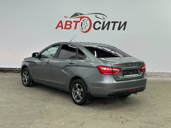 2016 Lada (ВАЗ) Vesta I, серый, 755000 рублей - вид 8