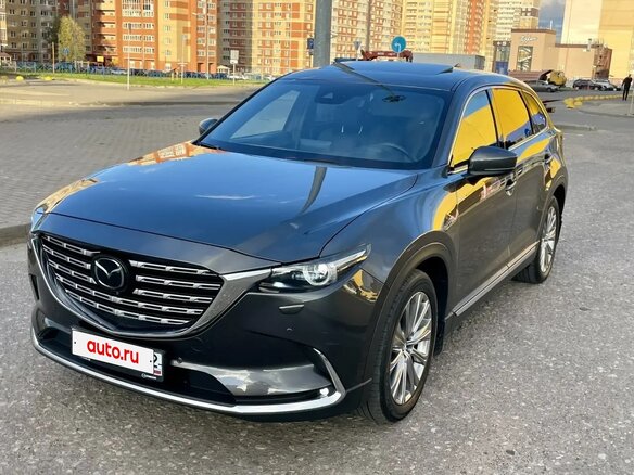 2022 Mazda CX-9 II Рестайлинг, серый, 4500000 рублей