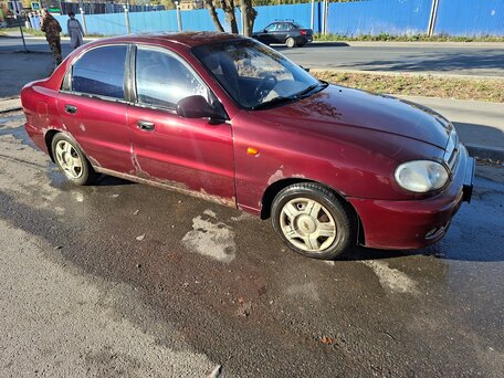 2009 Chevrolet Lanos I, пурпурный, 60000 рублей, вид 4