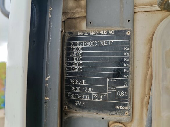 2004 Iveco EuroTrakker, белый, 850000 рублей - вид 25