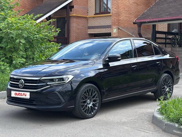 2020 Volkswagen Polo VI, чёрный