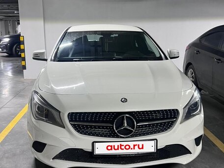 2014 Mercedes-Benz CLA 200 I (C117, X117), белый, 1550000 рублей, вид 1