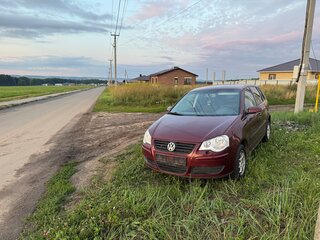 2008 Volkswagen Polo IV Рестайлинг, пурпурный, 490000 рублей, вид 3
