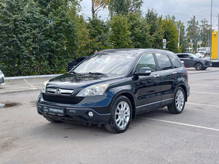 2007 Honda CR-V III, чёрный, 1080000 рублей, вид 1