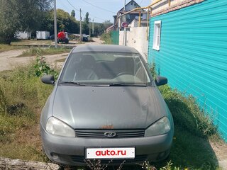 2009 Lada (ВАЗ) Kalina I, серый, 150000 рублей, вид 1
