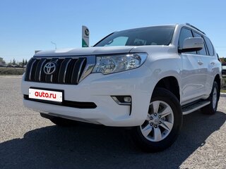 2020 Toyota Land Cruiser Prado 150 Series Рестайлинг 3, белый, 5550000 рублей, вид 5