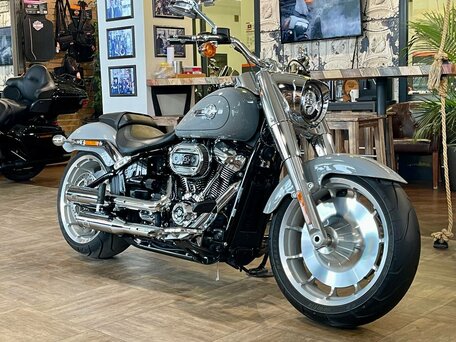 2024 Harley-Davidson Fat Boy, серый, 3099000 рублей, вид 4