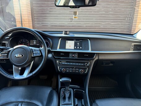 2019 Kia Optima IV Рестайлинг, синий, 2300000 рублей, вид 5