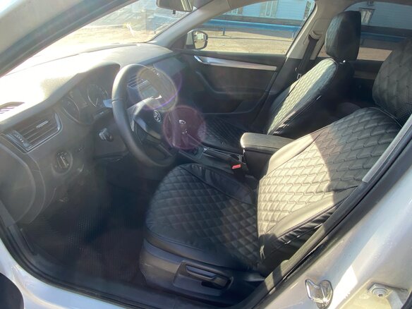 2015 Skoda Octavia III (A7), белый, 650000 рублей - вид 6