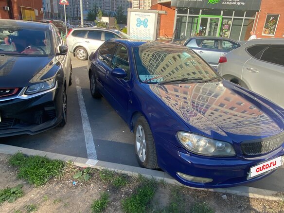 2000 Nissan Cefiro III (A33), синий