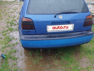 1996 Volkswagen Golf III, синий, 115000 рублей, вид 4