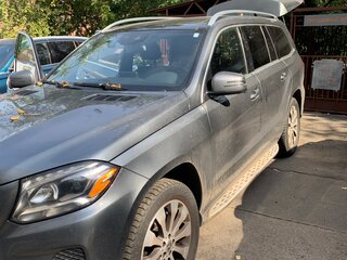 2017 Mercedes-Benz GLS 450 I (X166), серый, 3500000 рублей, вид 3