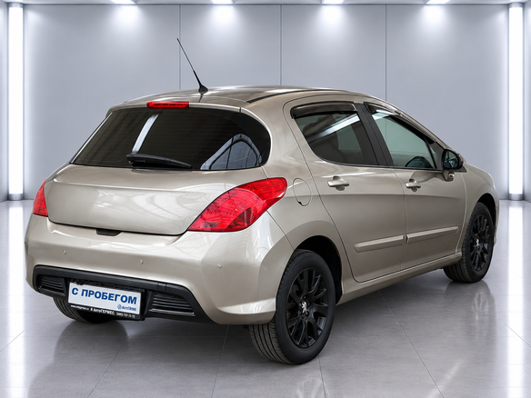 2011 Peugeot 308 I Рестайлинг, бежевый, 580000 рублей - вид 3