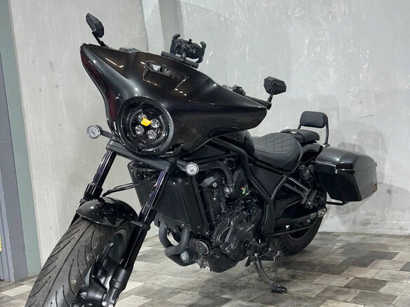 2023 Honda CMX 1100 Rebel, чёрный, 1095000 рублей - вид 4