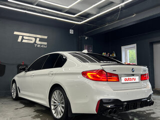 2019 BMW 5 серии 530i xDrive VII (G30/G31/G38), белый, 3880000 рублей, вид 4