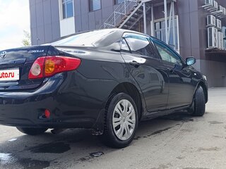 2008 Toyota Corolla AMT X (E140, E150), чёрный, 1150000 рублей, вид 3