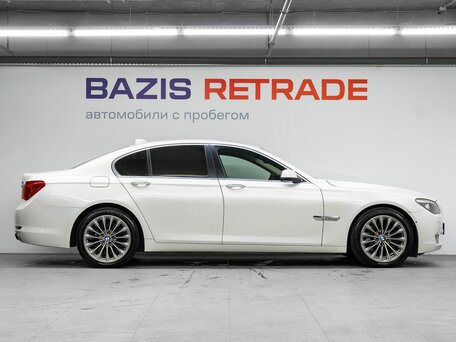 2009 BMW 7 серии Long 750Li V (F01/F02/F04), белый, 1569000 рублей, вид 4