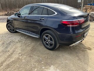 2020 Mercedes-Benz GLC Coupe 300 e I (C253) Рестайлинг, синий, 5400000 рублей, вид 5