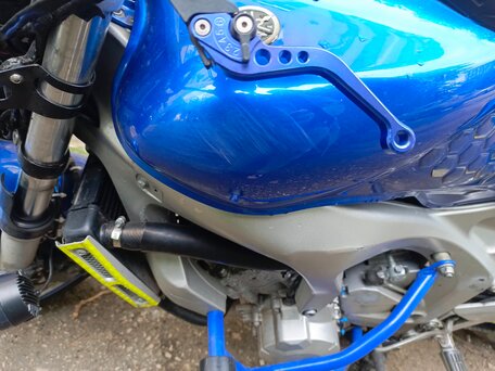 2004 Yamaha FZ6, синий, 380000 рублей, вид 3