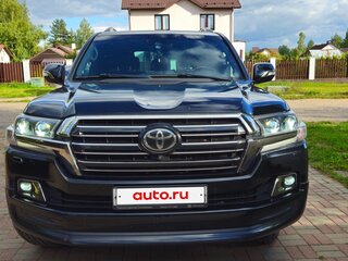 2018 Toyota Land Cruiser 200 Series Рестайлинг 2, чёрный, 7290000 рублей, вид 2