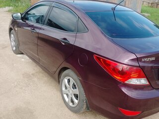 2011 Hyundai Solaris I, фиолетовый, 560000 рублей, вид 5
