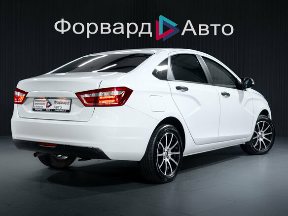2019 Lada (ВАЗ) Vesta I, белый, 779900 рублей - вид 6