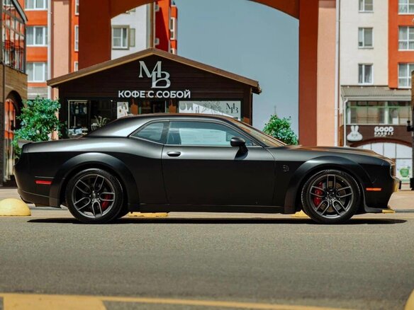 2019 Dodge Challenger Hellcat Widebody III Рестайлинг 2, чёрный - вид 2