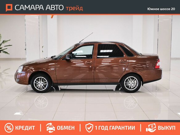 2017 Lada (ВАЗ) Priora I Рестайлинг, коричневый, 649000 рублей - вид 5
