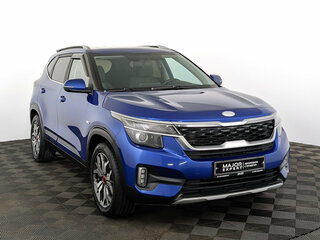 2021 Kia Seltos I, синий, 1995000 рублей, вид 3
