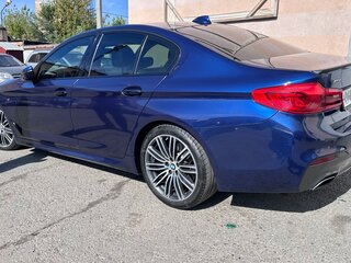 2018 BMW 5 серии 530i xDrive VII (G30/G31/G38), синий, 3300000 рублей, вид 5